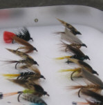 Boxed Trout Flies