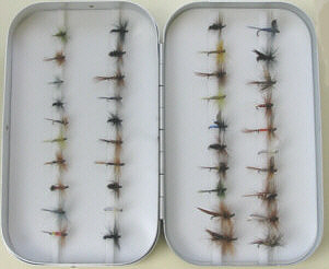 TROUT DRY FLIES - WHEATLEY BOX