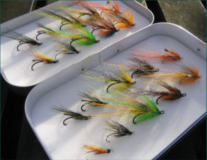 Traditional Salmon Fly Selection