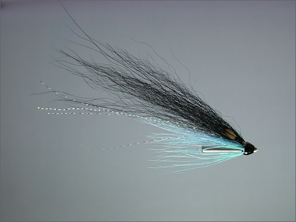 Blue Wee Monkey salmon tube fly