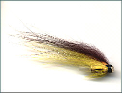 Salmon Bottle Tube - Claret and Yellow