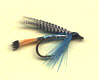 Trout Flies - Teal Blue and Silver