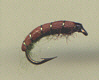 Trout Nymph - Czech Nymph - Brown and Olive