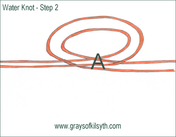 Water Knot - step 2