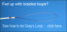 Grays Loop - fly line leader loop