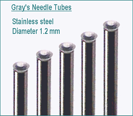 Gray's Needle Tubes - salmon fly tying