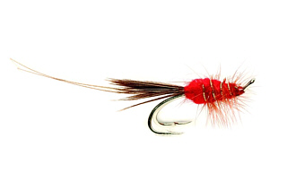 Red Francis salmon Fly