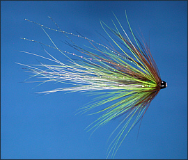 The Spring Green Salmon Tube Fly