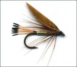 Cinnamon & Gold Trout Fly