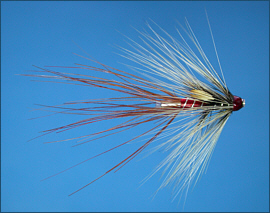 Curry's Red Shrimp Tube Fly